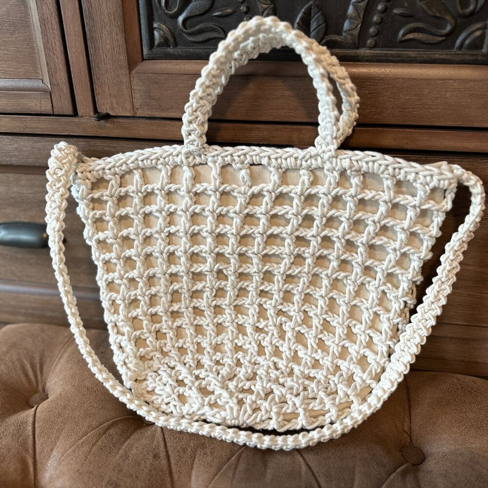 Madewell Crocheted Shoulder Bag